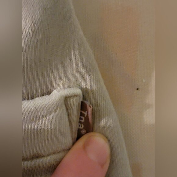 TNA Cozy Joggers Sandy Grey Acid Wash - Picture 8 of 9